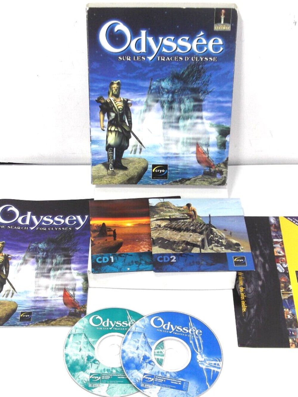 Odyssée : Sur les traces d'Ulysse FRENCH PC game Complete - 2 CD